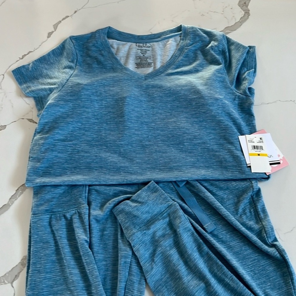 Blue Women's Pajama Set